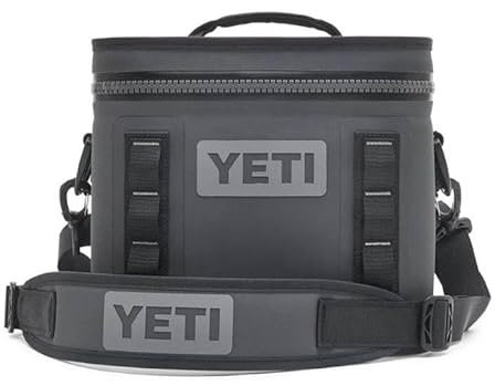 YETI Hopper Flip 8 Cool Bag, portátil e aislado Backpack Cooler, Charcoal