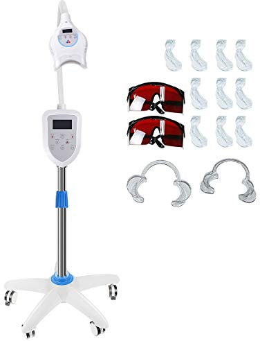 Mobile Digital Display Zahnaufhellung Lampe Bleaching mit 6 High Power LED Kaltlicht Lampe Beschleuniger Boden Stehend Typ