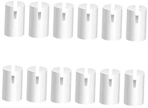 VICASKY 12pcs Banjo String Nuts Cattle Bone Banjo Instrument Accessories Music Accessories