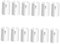 VICASKY 12pcs Banjo String Nuts Cattle Bone Banjo Instrument Accessories Music Accessories
