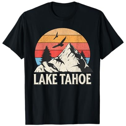 Lake Tahoe California USA Outdoor Vintage
