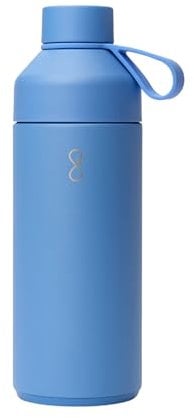 Ocean Bottle - Recycled Stainless Steel Bottle - Eco-Friendly & Reusable (Big 1l, Lagoon Blue)