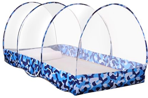 Moustiquaire De Voyage Pliable, Tente D'extérieur en Maille, Protection Anti-moustiques À Mailles Fines, Tente De Camping Rapide Et Portable, Idéale pour La Maison Et Le Camping