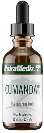 NutraMedix Cumanda™ Liquid Drops – Wild-Harvested Huacapurana Bark Extract (Campsiandra angustifolia) • High-Bioavailability Tincture• Vegan, No Preservatives – 30ml
