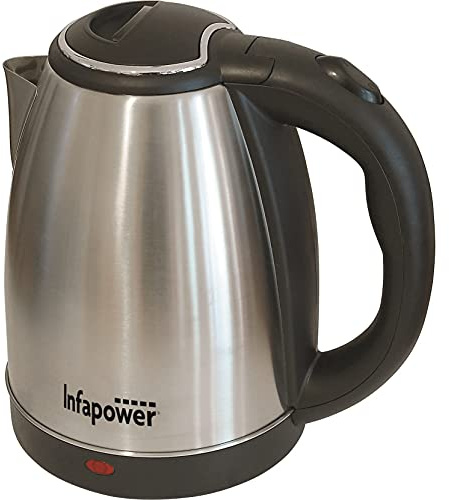 Infapower 1.8L Stainless Steel Cordless Kettle
