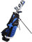Remarkable Right Handed Junior Golf Club Set for Age 9 to 12 (Height 4'4 to 5') Set Includes: Driver (15), Hybrid Wood (25*), 7, 9 Iron, Putter, Bonus Stand Bag & 2 Headcovers