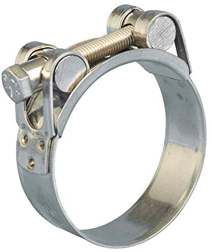 Jubilee Super Clamps Heavy Duty Exhaust Supra T Bolt clip 40-43mm x1pcs Stainelss Steel SS316