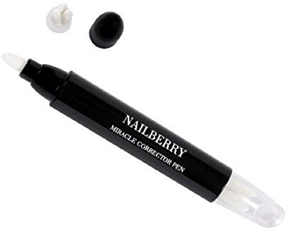 Nailberry Miracle Pen Corrector 4.5 ml Nail Polish Remover Pen with Replacement Tips Erases Nail Polish Mishaps During or After your Manicure
