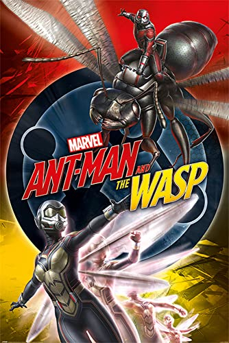 Marvel - Ant-Man and The Wasp - Unite Poster - Grösse 61x91,5 cm + 1 Packung Powerstrips® - Inhalt 20 Stück