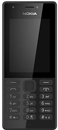 Nokia 216 SIM Free 2G-only Feature Phone - Black (Renewed)