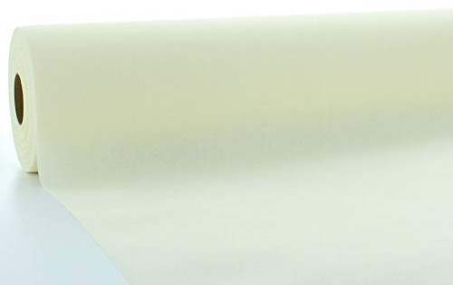 Sovie HORECA | Tischdeckenrolle | Linclass® Airlaid | 80 cm x 40 m | für Hochzeit, Geburtstag, Taufe, Kommunion | Made in Germany | 1 Stück (Champagner)