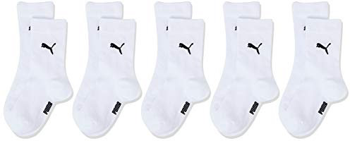 PUMA Unisex Kinder Classic Socken, Weiß, 35-38 EU