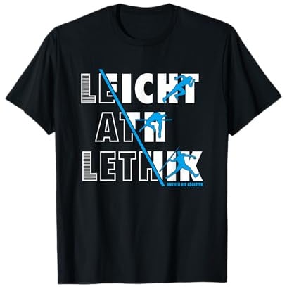 Leichtathletik Leichtathlet Männer Jungen T-Shirt
