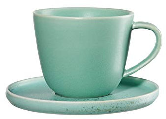 ASA 19020191 Kaffeetasse, Porzellan, grün