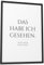Papierschmiede® Bilder Home Kunstdruck mit Rahmen A3 (30x42 cm) Spruch Poster Zuhause Schrift Bild Wanddeko in schwarz weiß, Sprüche für Wohnzimmer Büro Küche, Karma