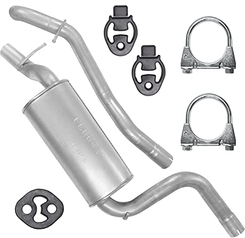 Auspuff Auspuffanlage Schalldämpferset für Ford Focus II 2 MK2 Motor 2.0 TDCI