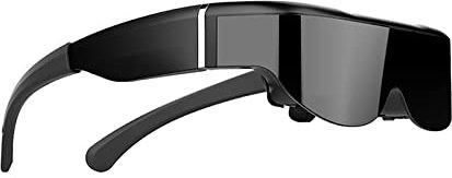 CYLZRCl Auriculares VR Gafas Realidad Virtual Cine Móvil Virtual Pantalla Gigante Alta Definición Pantalla Extensión Teléfono Móvil Dividida Pantalla Montada Cabeza Gafas De Video Inteligentes VR