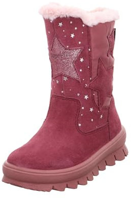 Superfit Flavia Gore-tex doublé Chaud Botte de Neige, Rose 5500, 25 EU