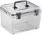predolo Étui pour Appareil Photo avec poignée Boîte sèche étanche Transparente avec loquets de Verrouillage Avant pour appareils Photo, Camping Durable, 29cmx23cmx18cm
