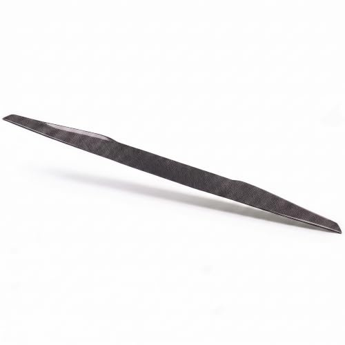 Heckspoiler 99 Cm, Universal Auto Heckspoiler Dachlippen Kit mit Glänzendem Schwarzem Kohlefasermuster, Auto Heckspoiler Außen Zur Reduzierung des Windwiderstands (Glänzende Kohlefaserfarbe)