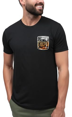 INTO THE AM Unisex Skeleton Casual (Pack of 1) | Hand-drawn anime, EDM & abstract art - soft slim fit novelty tees for festivals, concerts & streetwear.