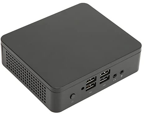 VBESTLIFE Mini PC Senza Ventole, Mini Computer SSD da 4 GB di DDR3L da 64 GB per 10, Uscita HDMI e VGA, con 5 USB 2.0, 1 USB 3.0 e Porta per Auricolari