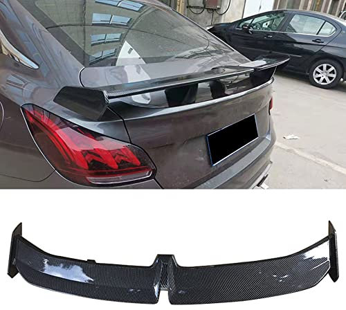 Auto Heckspoiler Spoiler für Ford Mustang Mondeo MK3 MK4 MK5,HeckflüGel Heckspoiler für Sedan Kofferraum Flügel Lippe Spoiler,A/Carbonfiberlook
