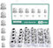 Faankiton 60PCS Presse-Étoupes Étanches, Glandes de Câbles en Nylon Connecteurs de Câble Réglables, Presse-étoupes PG7/PG9/PG11/PG13.5/PG16/PG19, Contre-écrou Presseétoupe pour Câble, Blanc