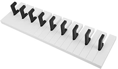 Garneck Nordic Style Piano Coat Hanger Wall Hooks Wall-Mounted Hooks for Decorative and Practical Use