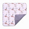 BONKY® Wickelauflage 75x72 cm - aus hautfreundlicher Baumwolle - Wickelunterlage mit rutschfeste Unterseite - Baby Wickeltischauflage - Mega weich und angenehm - Made in EU - Giraffe