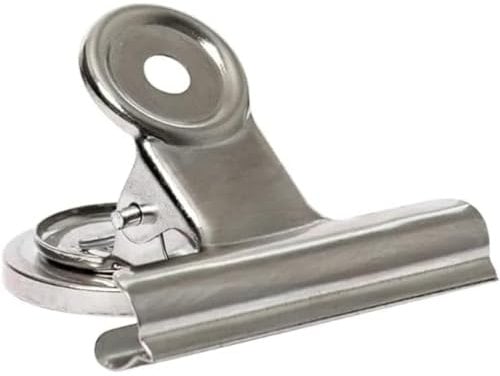 Q-Connect Magnetic Grip Clip 50mm Silver (Pack of 3)