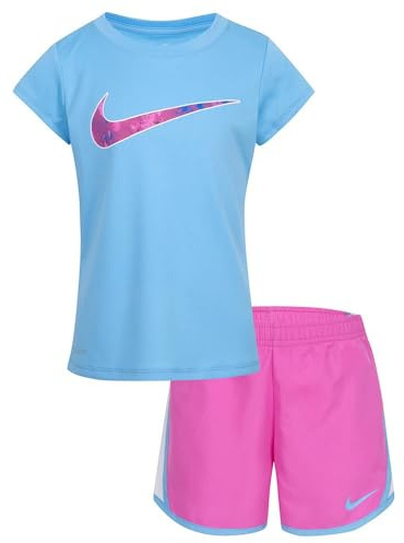 Nike Printed Club Tempo Set, Afn - Playful Pink, 2-3 Jahre