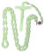 BABYVIVA Halsketten für Frauen, Rosenkranz-Perlen, leuchtende nachtleuchtende Halsketten, leuchtender Rosenkranz, Halsketten, Katholizismus, religiöser Schmuck, Party-Geschenk zum Gebet, As shown in