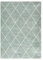 IDIMEX Teppich Rhomb waschbar 200 x 300 Jadegrün, Rautenmuster, weicher Kurzflor, modern, skandinavisch, Mikrofaser, gummierte Unterfläche, schmutz- und wasserabweisend, pflegeleicht