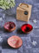 Noya Lot de 3 bols couleurs assortis en Noix de Coco, D14 Cm