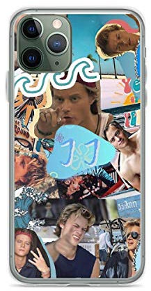 CRSMINE Phone Case Jj Outer Banks Collage Compatible with iPhone 17 16 15 14 12 13 11 Pro Max Plus XR X Xs Max Pure Clear Phone Case Shockproof Accessories Charm