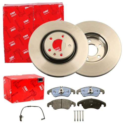 TRW Bremsscheiben 320mm + Beläge vorne passend für A6 C7 4G + A7 4G