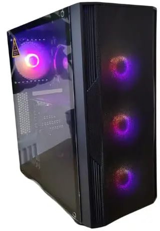 Hardware Hunt Gaming PC Ryzen 5 4500 & GTX 1660 Super – Full HD 1080p Gaming Desktop Computer