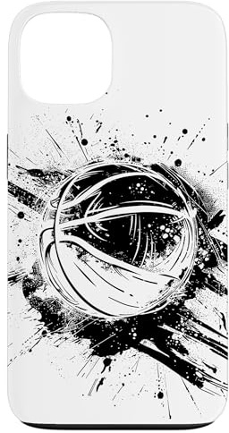 Basketball Ball Graffiti Ballspiel Hülle für iPhone 13