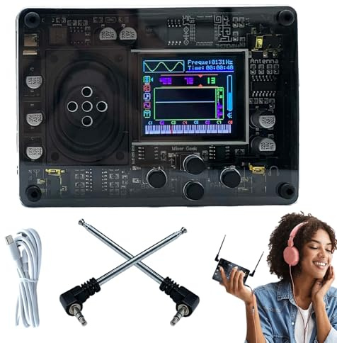 Retro Theremin Keyboard, Elektronisches Musikinstrument, Multi-Sound Reise | Theremin mit kompaktem Design, einzigartiges elektronisches Instrument mit tragbarer Konstruktion, Theremins für Studio Home