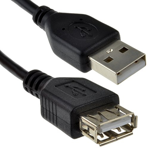 kenable 0.6m USB 2.0 Extension Cable A Male to A Female | 24AWG shielded construction | High-speed USB 2.0 | Extend your reach | Broad device compatibility | Plug and play