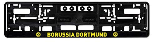 Borussia Dortmund BVB-Kennzeichenverstärker, schwarz