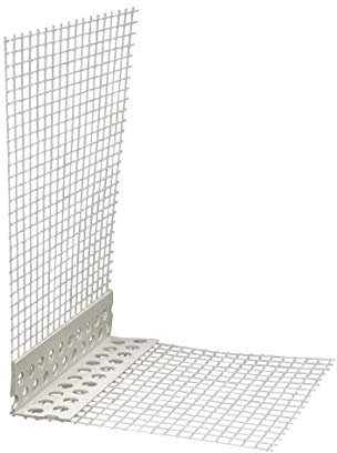 50x Handelskönig Gewebeeckwinkel 80 x 120 mm Vertex je 240 cm = 120 lfdm Eckwinkel Gewebewinkel Kantenprofil WDVS Armierungsgewebe