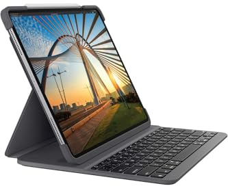 Logitech Schlank Folio Pro Graphite Bluetooth UK Englisch