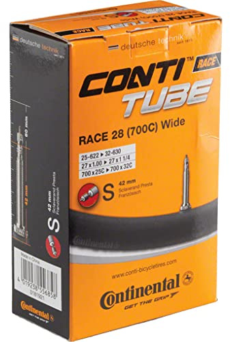 Continental Fahrradschlauch 700 x 25-28 Presta-Ventil Compatible 700 x 32
