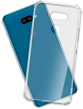 mtb more energy® Hülle Crystal Armor kompatibel mit LG K40S (LM-X430, 6.1'') - verstärkte Ecken - Anti Shock Schutzhülle Case Cover Tasche