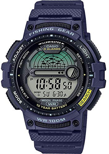 Casio Orologio al quarzo da uomo con timer e cinturino in resina