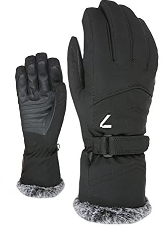 LEVEL Damen Jolie Handschuhe, Black, 8/M