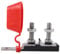 GLOSO Terminal Fuse Block Marine Battery Fuse Wire Boat Car Fuse Holder Double Stud 5/16 (Fuse not include) TFB2CS