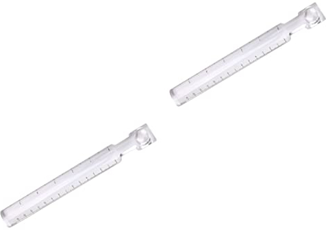 HAPINARY 2 Stücke Malen Mathematisches Lineal Balken Dokument Vergrößerung Schreibwaren Schule Lesen Büro Messen Nach Hause Gerade Zentimeter Lupe Kleinmaßstäblich Architekt X Hart Für